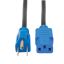 Tripp Lite P006-004-BL power cable Black 47.2" (1.2 m) NEMA 5-15P C13 coupler1