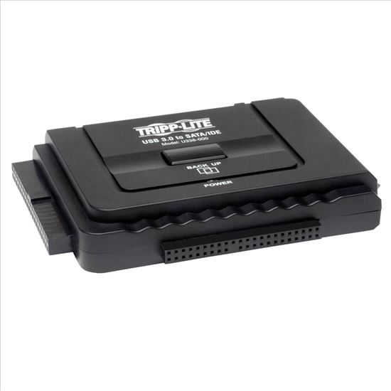 Tripp Lite U338-000 cable gender changer USB 3.0 MICRO-B 22 PIN SATA + POWER Black1