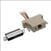 Tripp Lite P440-825FM cable gender changer DB25 RJ45 Beige1