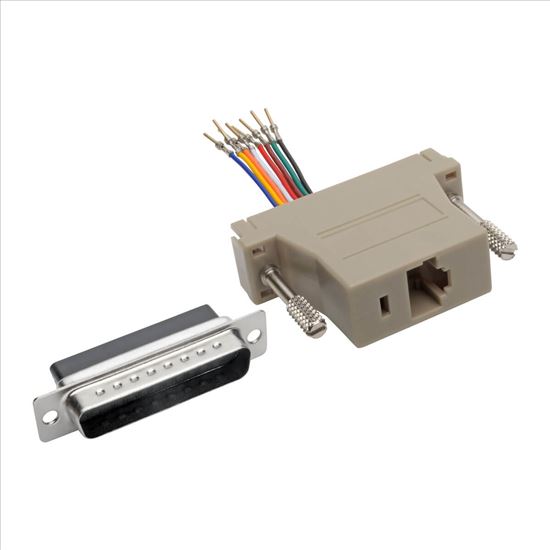 Tripp Lite P440-825FM cable gender changer DB25 RJ45 Beige1