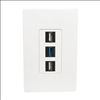 Tripp Lite N080-103 wall plate/switch cover White2