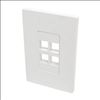 Tripp Lite N080-104 wall plate/switch cover White1