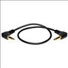 Tripp Lite P312-001-2RA audio cable 11.8" (0.3 m) 3.5mm Black1