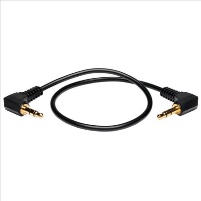 Tripp Lite P312-001-2RA audio cable 11.8" (0.3 m) 3.5mm Black1