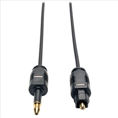 Tripp Lite Toslink - Mini Toslink, m-m, 2m audio cable 78.7" (2 m) Mini-TOSLINK Black1