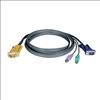 Tripp Lite P774-015 KVM cable Black 179.9" (4.57 m)1