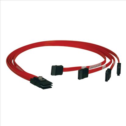 Tripp Lite S508-003 Serial Attached SCSI (SAS) cable 39.4" (1 m) Red1