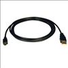 Tripp Lite U030-006 USB cable 72" (1.83 m) USB 2.0 USB A Mini-USB B Black1