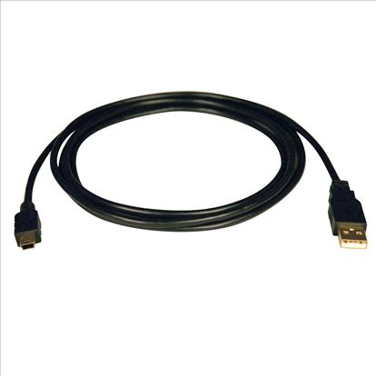 Tripp Lite U030-006 USB cable 72" (1.83 m) USB 2.0 USB A Mini-USB B Black1