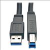 Tripp Lite U328-025 USB cable 315" (8 m) USB 3.2 Gen 1 (3.1 Gen 1) USB A USB B Black1