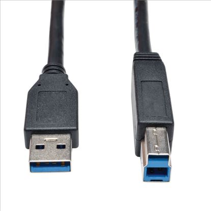 Tripp Lite U322-006-BK USB cable 72" (1.83 m) USB 3.2 Gen 1 (3.1 Gen 1) USB B USB A Black1