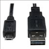 Tripp Lite UR050-006-24G USB cable 72" (1.83 m) USB 2.0 USB A Micro-USB B Black1