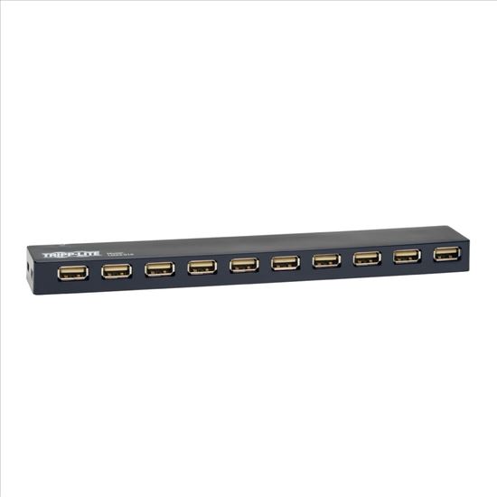 Tripp Lite U223-010 interface hub 480 Mbit/s Black1