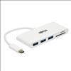 Tripp Lite U460-003-3AM interface hub USB 3.2 Gen 2 (3.1 Gen 2) Type-C 5000 Mbit/s White1