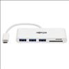 Tripp Lite U460-003-3AM interface hub USB 3.2 Gen 2 (3.1 Gen 2) Type-C 5000 Mbit/s White2