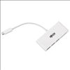 Tripp Lite U460-003-3AM interface hub USB 3.2 Gen 2 (3.1 Gen 2) Type-C 5000 Mbit/s White5