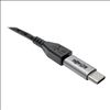 Tripp Lite U040-000-MIC-F cable gender changer USB-C USB Micro-B Gray2