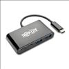 Tripp Lite U460-004-2A2CB interface hub USB 3.2 Gen 2 (3.1 Gen 2) Type-C 5000 Mbit/s Black1