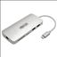 Tripp Lite U442-DOCK11-S interface hub USB 3.2 Gen 2 (3.1 Gen 2) Type-C 1000 Mbit/s Silver1