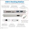Tripp Lite U442-DOCK11-S interface hub USB 3.2 Gen 2 (3.1 Gen 2) Type-C 1000 Mbit/s Silver2