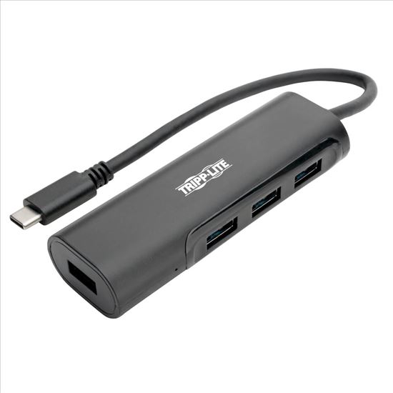 Tripp Lite U460-004-4AB interface hub USB 3.2 Gen 2 (3.1 Gen 2) Type-C 5000 Mbit/s Black1