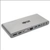 Tripp Lite U442-DOCK4-S notebook dock/port replicator Wired USB 3.2 Gen 2 (3.1 Gen 2) Type-C Silver1