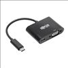 Tripp Lite U444-06N-VB-C video cable adapter 5.91" (0.15 m) USB Type-C VGA (D-Sub) + USB Type-C Black1