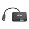 Tripp Lite U444-06N-VB-C video cable adapter 5.91" (0.15 m) USB Type-C VGA (D-Sub) + USB Type-C Black4