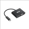 Tripp Lite U444-06N-VB-C video cable adapter 5.91" (0.15 m) USB Type-C VGA (D-Sub) + USB Type-C Black9