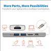 Picture of Tripp Lite U442-DOCK10-S interface hub USB 3.2 Gen 2 (3.1 Gen 2) Type-C 1000 Mbit/s Silver