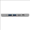 Tripp Lite U442-DOCK10-S interface hub USB 3.2 Gen 2 (3.1 Gen 2) Type-C 1000 Mbit/s Silver6
