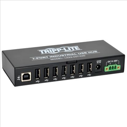 Tripp Lite U223-007-IND interface hub 480 Mbit/s Black1