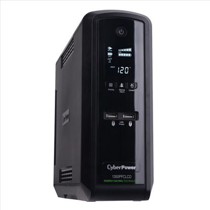 CyberPower CP1350PFCLCD uninterruptible power supply (UPS) Line-Interactive 1.35 kVA 810 W 10 AC outlet(s)1