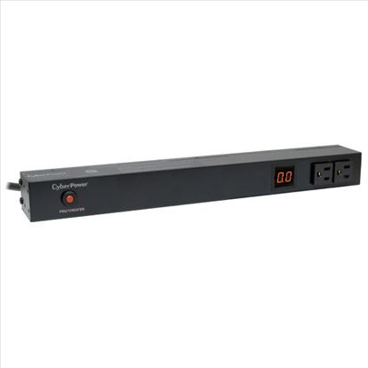 CyberPower PDU15M2F8R power distribution unit (PDU) 10 AC outlet(s) 1U Black1