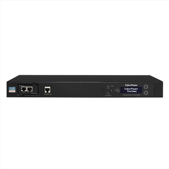 CyberPower PDU20SWHVT10ATNET power distribution unit (PDU) 10 AC outlet(s) 1U Black1