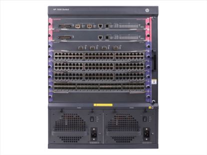 Hewlett Packard Enterprise FlexNetwork 7506 Managed Gigabit Ethernet (10/100/1000) Power over Ethernet (PoE) 13U Black1