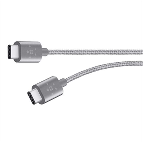 Belkin F2CU041BT06-GRY USB cable 70.9" (1.8 m) USB 2.0 USB C Gray1