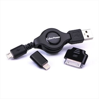 CyberPower 0.97 m USB 2.0 USB cable 38.2" (0.97 m) USB B Mini-USB B Black1