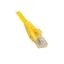 Weltron 25FT, Cat6, Rj-45/Rj45, Male/Male, Snagless Patch Cable networking cable Yellow 300" (7.62 m) U/UTP (UTP)1