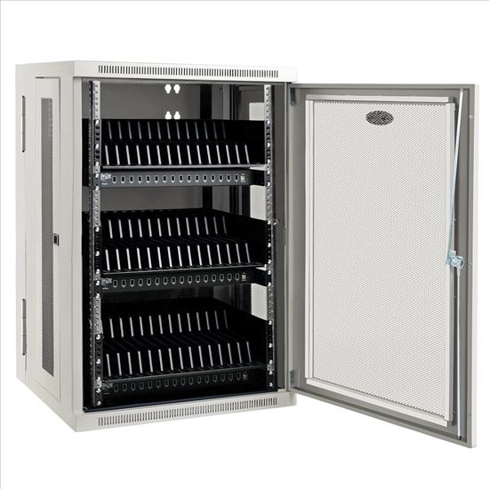 Tripp Lite CS48USBW portable device management cart/cabinet Portable device management cabinet White1