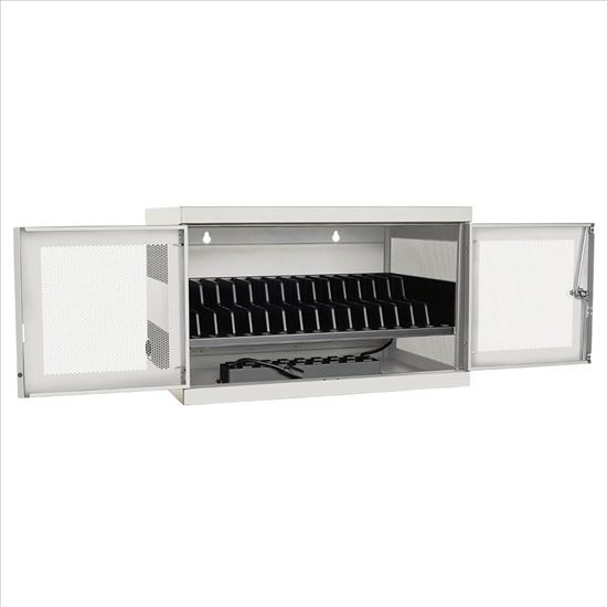 Tripp Lite CSC16ACW portable device management cart/cabinet Portable device management cabinet White1