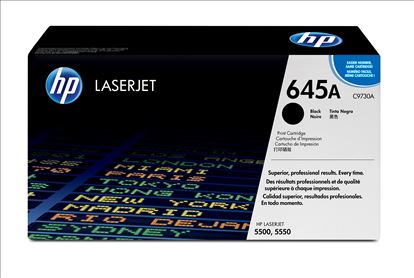 HP 645A Black Original LaserJet Toner Cartridge1