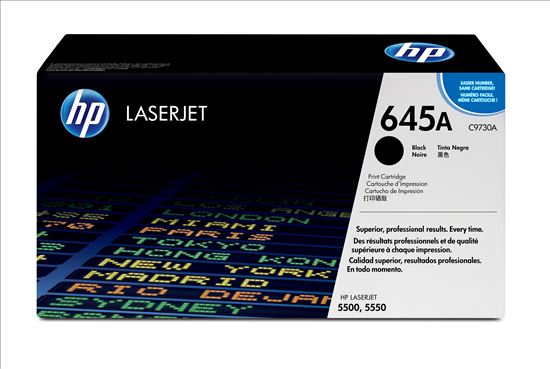 HP 645A Black Original LaserJet Toner Cartridge1