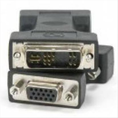Unirise DVIAM-SVGAF-ADPT cable gender changer DVI-A 12+5 SVGA HD15 Black1