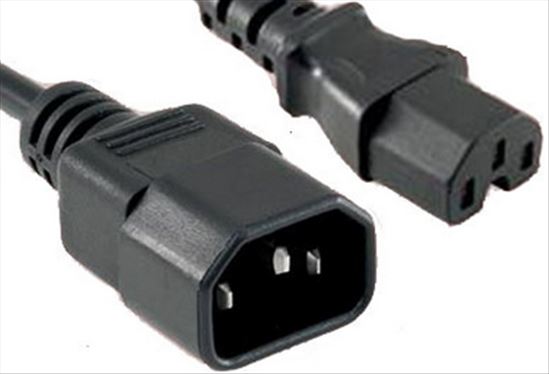 Unirise PWCD-C14C15-15A-06F-BLK power cable Black 72" (1.83 m) C14 coupler C15 coupler1