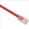 Unirise Cat6, 6" networking cable Red 6" (0.152 m) U/UTP (UTP)1