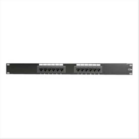 Unirise PPC5E-12PT-1U patch panel1