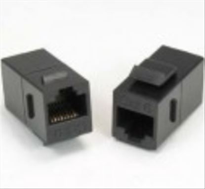 Unirise C6-CPLR-BLK cable gender changer RJ-45 Black1