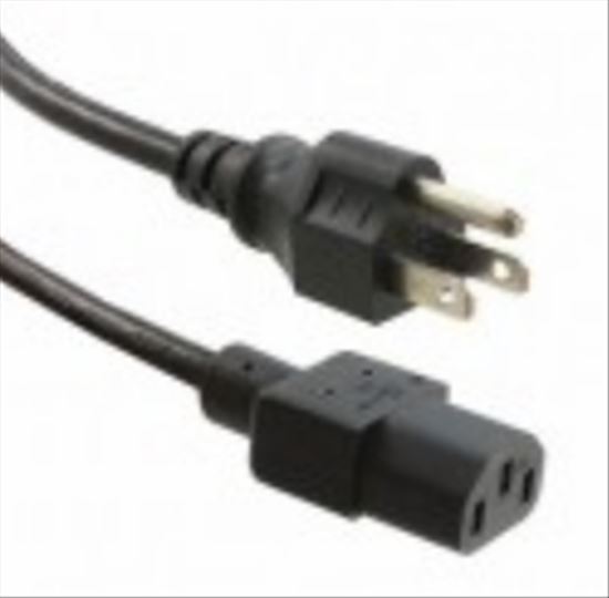 Unirise PWCD-515PC13-10A-15F-BLK power cable Black 179.9" (4.57 m) NEMA 5-15P C13 coupler1