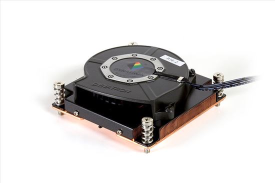 Dynatron R16 computer cooling system Processor Air cooler 3.15" (8 cm) Black, Copper 1 pc(s)1